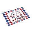 thumbnail image 1 of 16x24IN Memorial Day Home Welcome Mat Dwarf Floor Mat Independence Day Welcome Mat Non-Slip Entrance Door Rugs Non Slip Doormat Rug with Rubber Backing for Farmhouse/Entryway/Home Entrance, 1 of 4