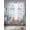 Blue Beige, variant on Blue Starfish Coastal Sheer Curtains 72 Inch Length 2 Panels Set, Nautical Shell Coral Botanical Ocean Voile Window Treatment Curtains Sheers Drapes for Bedroom/Living Room/Kitchen 52"x72"x2