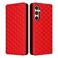 thumbnail image 2 of Feishell for Samsung Galaxy S25 Wallet Case,Luxury PU Leather Wallet Protective Cover with ID Credit Card Cash Holder Magnetic Closure Flip Kickstand Shockproof Phone Case,Red, 2 of 9