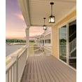 thumbnail image 5 of LNC Black Modern Outdoor Pendant with Water Glass Cylinder Shade, Medium LED Light, 5 of 15