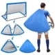 thumbnail image 4 of Portable Soccer Goal for Kids - Pop Up Net Team Tone Soccer Goal for Backyard School Outdoor Activities, 4 of 5