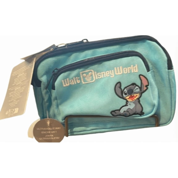 Disney Parks Walt Disney World Stitch Fanny Pack Hip Bag Lilo & Stitch New Tags