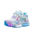thumbnail image 4 of Tenis Con Luces Para Niña Luces Frozen® Elsa Color Azul azul 19, 4 of 6