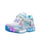 thumbnail image 4 of Tenis Con Luces Para Niña Luces Frozen® Elsa Color Azul azul 21, 4 of 6