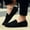 Black, variant on LSLJS Men's Loafers Shoes, Summer Men's Slip-On Peas Shoes Suede Comfortable Casual Breathable Shoes