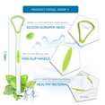 thumbnail image 1 of [Soft Silicon] 3PCS Tongue Scraper Cleaner, Oral Scrapers, Premium Sweeper Sets, Bad Breath Cure Tools, Effective Kits, 1 of 6