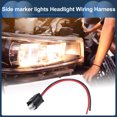 thumbnail image 3 of Conjunto de arnés de cableado de faros Unique Bargains No.9154238 para Mini Cooper R56 2007-2015 Luces de marcador lateral Cable de arnés 14.5cm L 1 Pcs, 3 of 7