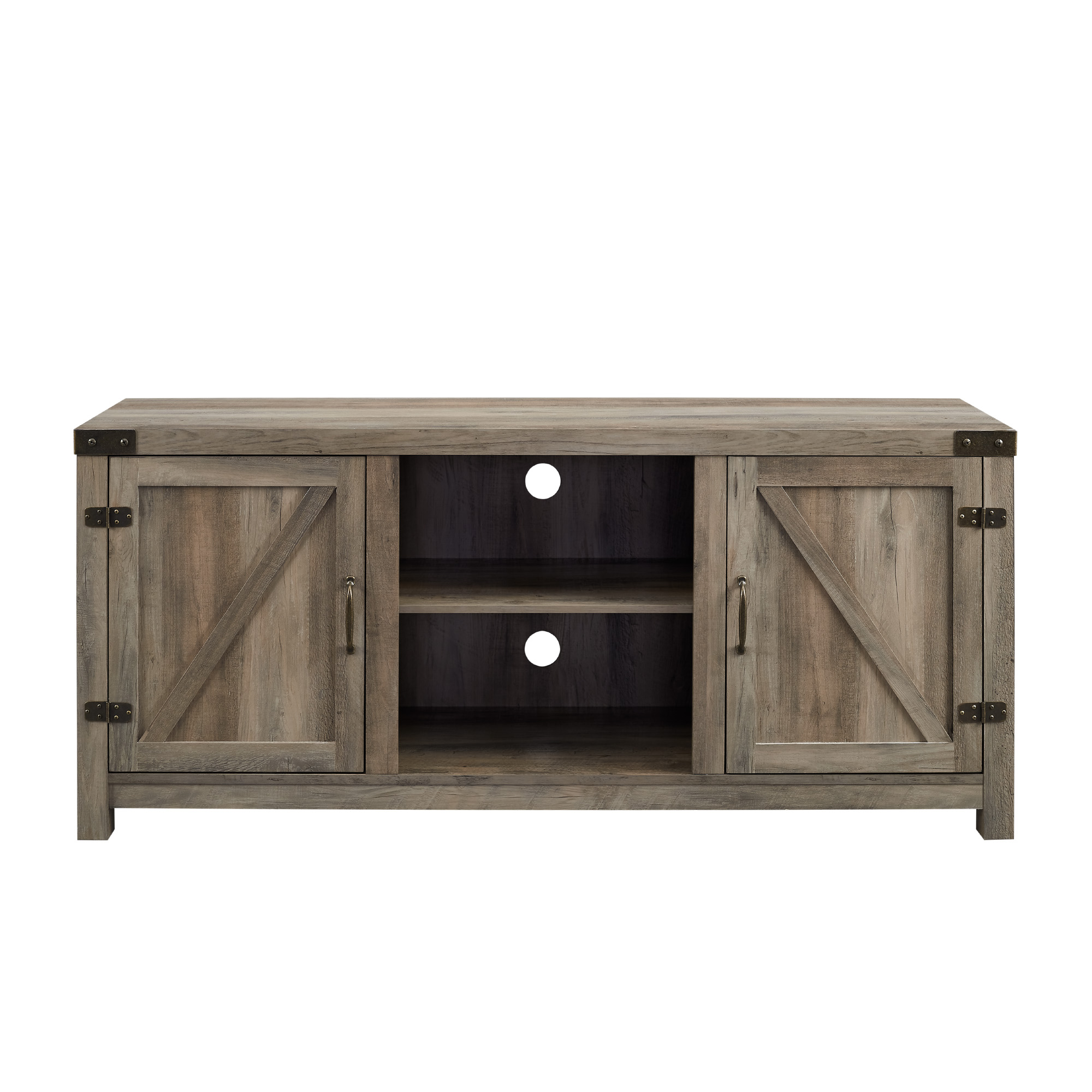 Walker Edison Modern Farmhouse Barn Door TV Stand for TVs up to 65" photo 6
