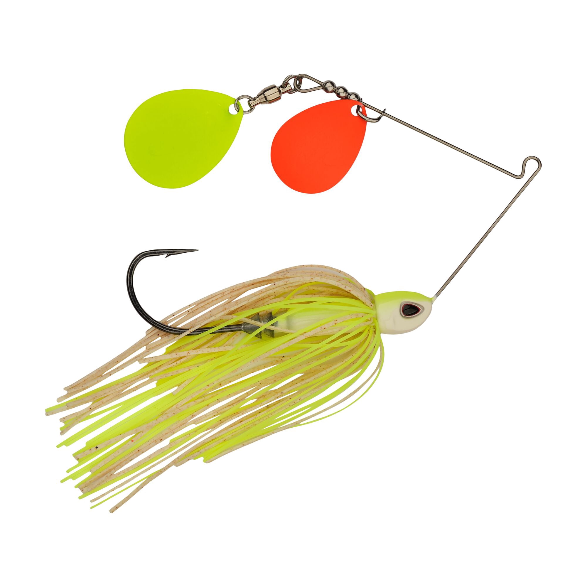 Berkley Power® Blade Compact, Spinnerbaits, White Chartreuse/Orange + Chartreuse (1-count)