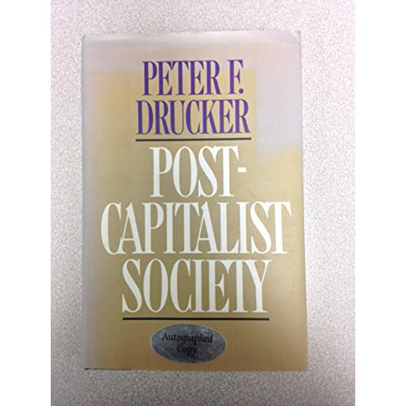 Pre-Owned Post-Capitalist Society, 9780887306204, 0887306209, Hardcover, First Edition edition
