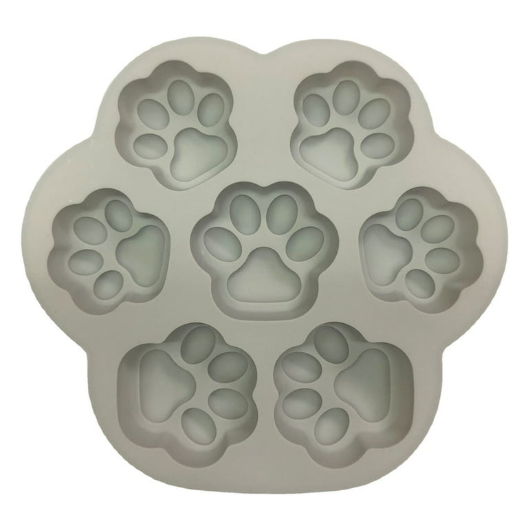 Nenkarn Mini Dog Treat Molds Silicone, 148 Cavity Mini Heart and 69 Cavity  Paw Silicone Molds for Candy, Chocolate, Dog Treat Maker
