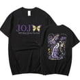 thumbnail image 1 of JOJO's Bizarre Adventure Camiseta de manga corta con estampado de Anime japonés Jotaro cuello redondo holgada informal divertida de algodón Unisex, 1 of 6