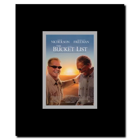 The Bucket List Framed Movie Poster