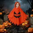 thumbnail image 5 of Bainana Halloween Onesie Role Play Ghost Outfits For Kids Fashion Long Sleeve Hooded Face Print Robe Boys And Girls Stage Performance Clothes, 5 of 7