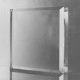 thumbnail image 3 of CiaoHER 2in Thickness Beveled Solid Acrylic Display Block Clear Polished Pedestal Stand Riser Solid Base (10x10), 3 of 4