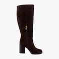 thumbnail image 6 of Vince Camuto Gibi Wide Calf Women's Boots Brownie Suede Size 12 M, 6 of 8