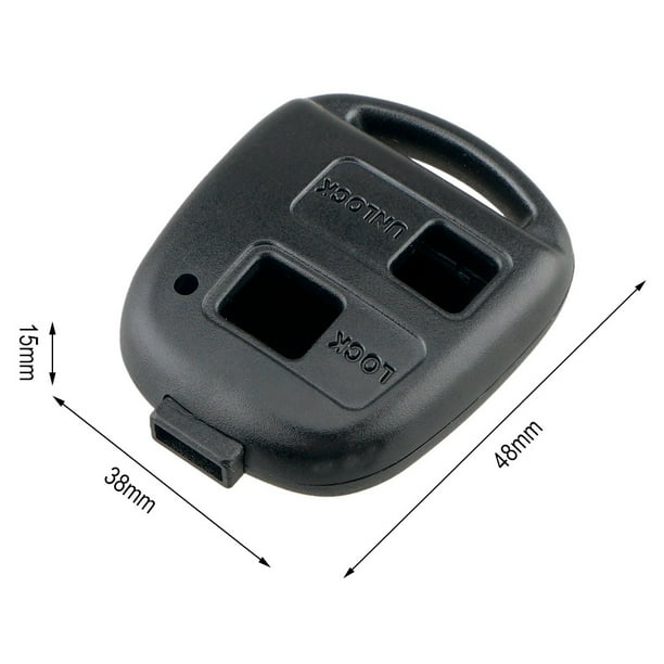 Carcasa De Llave De Coche 44595 Botones Funda De Llave Remota Para Toyota Yaris Rav4 Celica Prius Avensis Para Lexus Gx470 Lx470 Rx300 Rx400H Rx350 Yuarrent VI004574-00