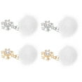 thumbnail image 4 of 4pcs Delicate Nail Art Fluffy Alloy Plush Balls DIY Accessories, 4 of 8