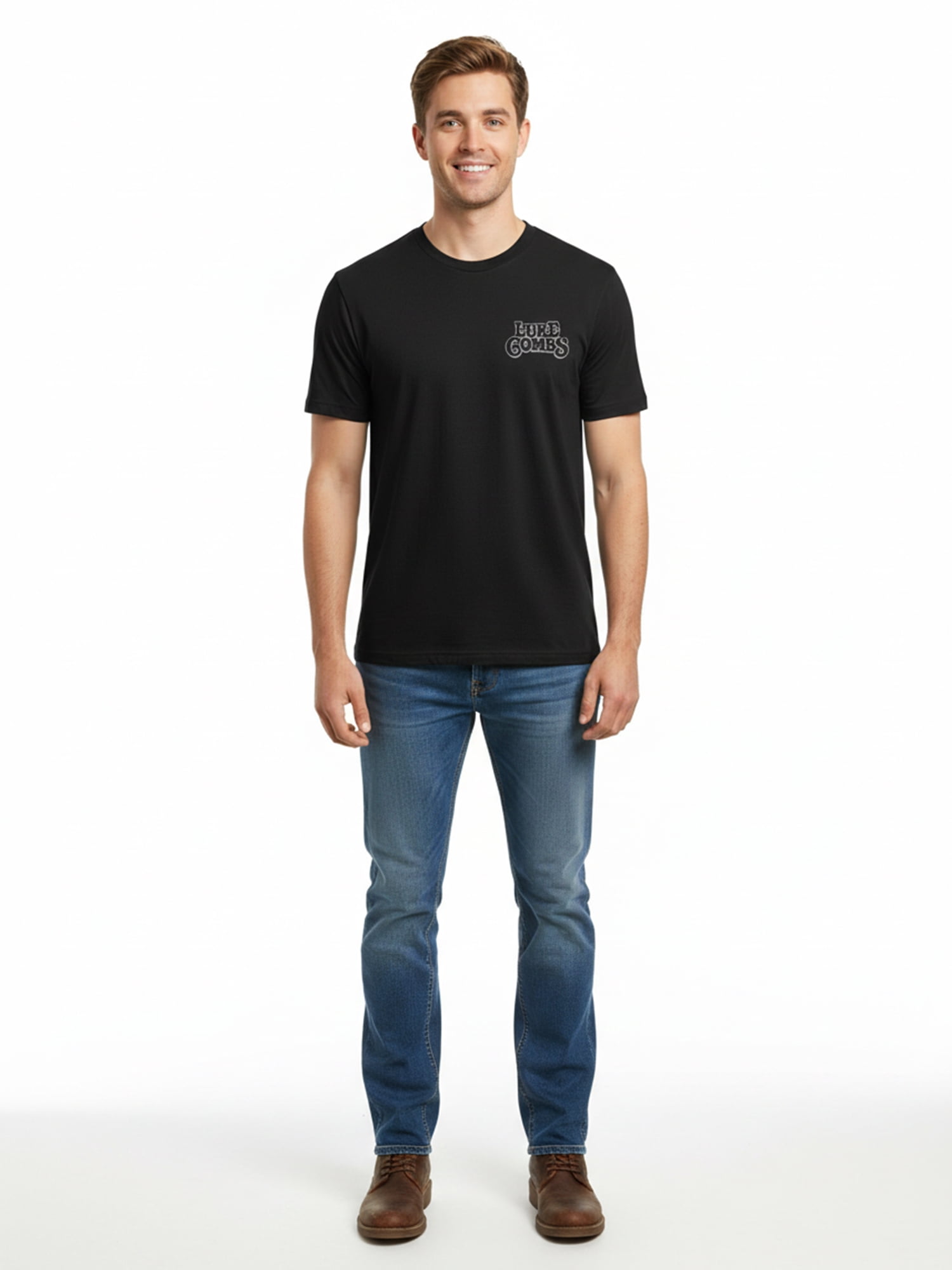 Luke Combs, Men's & Big Men's Graphic Tee, Sizes S-3XL