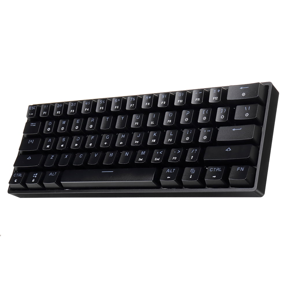 INSANE VALUE 60% Mechanical Keyboard - TMKB GK61 - Gateron Brown Optical  switches hotswap keyboard 
