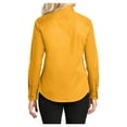 thumbnail image 2 of Womens Long Sleeve Easy Care Cotton/Polyester Shirt Athletic Gold/Light Stone 4XL, 2 of 6