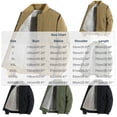 thumbnail image 3 of Wrtxtat Quilted Puffer Jacket for Men Crew Neck Fleece Lined Jacket Midweight Thick Warm Fall Winter Outdoor Outerwear Jackets with Pockets Big and Tall Dark Green XXXXXL, 3 of 8