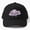 Black, variant on Coquette Dreamcore Rose Baseball Hat, Floral Surreal Aesthetic Graphic Design, Classic Cap