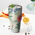 thumbnail image 3 of 30oz Pioneer Flower Tumblers Stainless Steel Tumbler with Lid and Straw,Vacuum Insulated Double Wall Travel Tumbler Cups Mug with Cleaning Brush for Coffee,Tea, 3 of 7