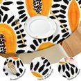 thumbnail image 4 of Round Picnic Table Cloth 100% Waterproof & Oil Proof, Elastic Fitted Table Cover for 36"-44" Round Tables, for Dining, Camping, Outdoor, 4 of 7