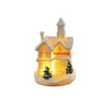 thumbnail image 2 of Christmas Village Houses Decorations, Light Up Resin Xmas Cabin Decor, Battery Farmhouse Winter Village Collectible Buildings Figurines for DIY, Winter Holiday Home Tabletop Centerpiece Decor, 2 of 8