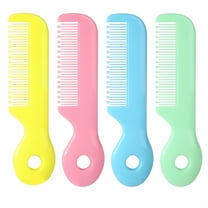 ACDANC 4pcs Baby Safety Combs Round Teeth Toddler Hair Comb Infant Hair