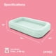 thumbnail image 5 of Intex Juego de cama inflable con colchón de aire de viaje para niños con lados elevados, bomba de mano y bolsa de transporte para viajes de campamento y fiestas de pijamas, (paquete de 2), 5 of 5