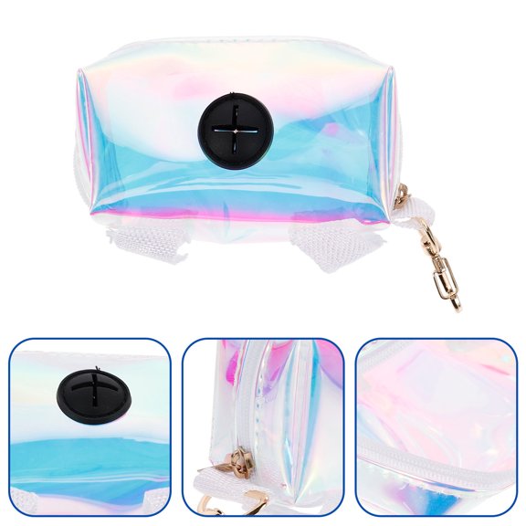 LEORX Pet Owners Portable Waste Management Keychain Attachment Rectangular Design 1Set