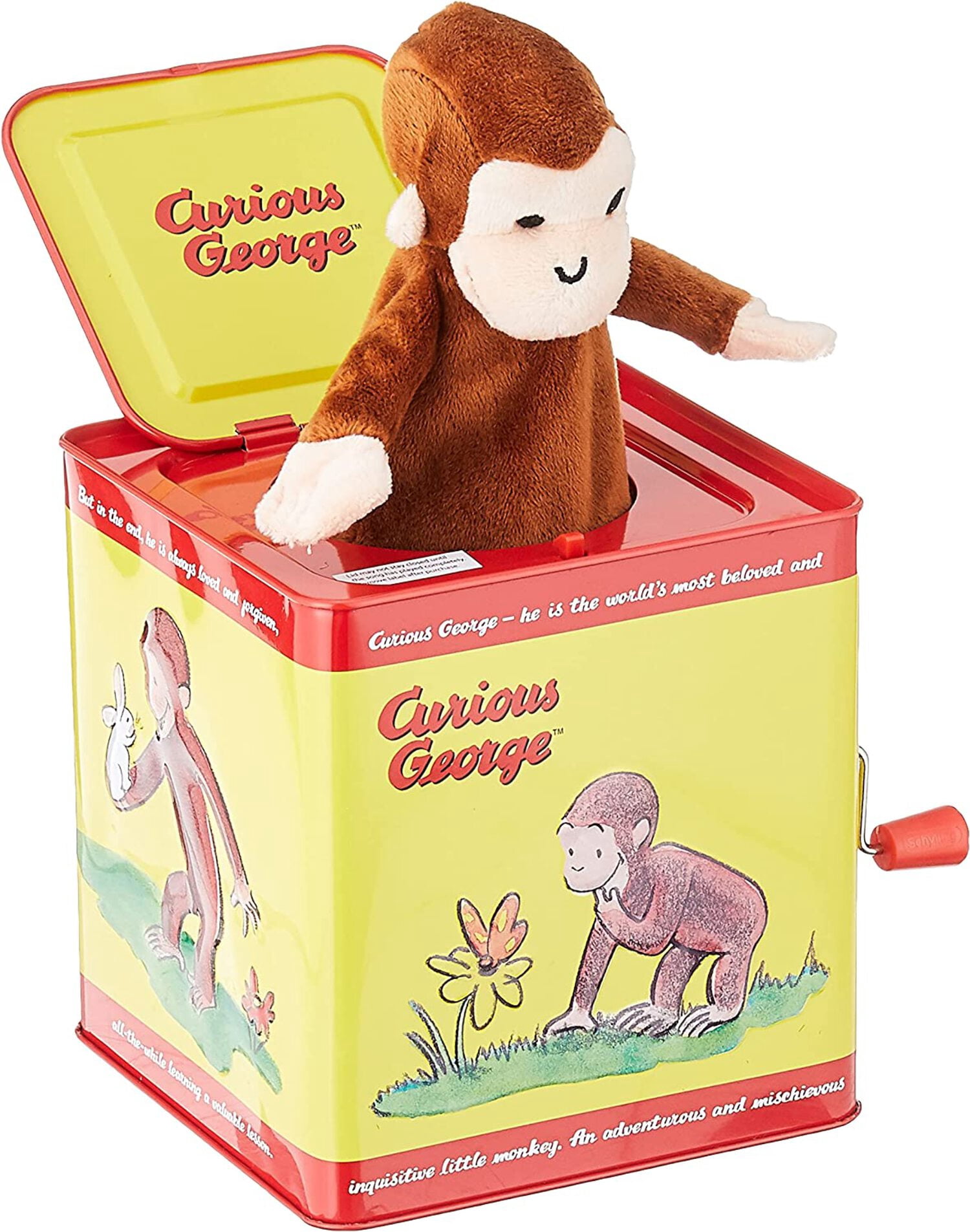 Curious George Jack in the Box - Preschool Fun Toys by Schylling (CJB)