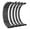 Color：Grey, variant on PSU Power Extension Cable ATX 24Pin Dual PCIE 6+2Pin Dual EPS 4+4Pin Nylon Braided Cord 24Pin Motherboard Splitter Cable