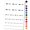 Black, variant on Fun Arrow Water Resistant Temporary Tattoo Set Fake Body Art Collection - Purple
