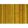 thumbnail image 1 of Ahgly Company Indoor Rectangle Southwestern Yellow Country Area Rugs, 7' x 9', 1 of 4