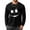 Pumpkin Face, variant on HAOMEILI Men's Scary Pumpkin Hat Bat Spider Halloween Long Sleeve Casual T-Shirt,L