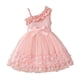 thumbnail image 1 of Vestido de Fiesta de Niñas Pendiente Hombro Mariposa Impresión Maxi con Cintura, 3D Adornado Vestido de Niño Pequeño para Vacaciones Y Ocasiones Especiales, 1 of 9