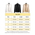 thumbnail image 2 of Deago Women's Satin Silk Blouse Long Sleeve Tie Neck Shirts Elegant Business Dressy Casual Office Work Shirt Tops (Champagne, XL), 2 of 9