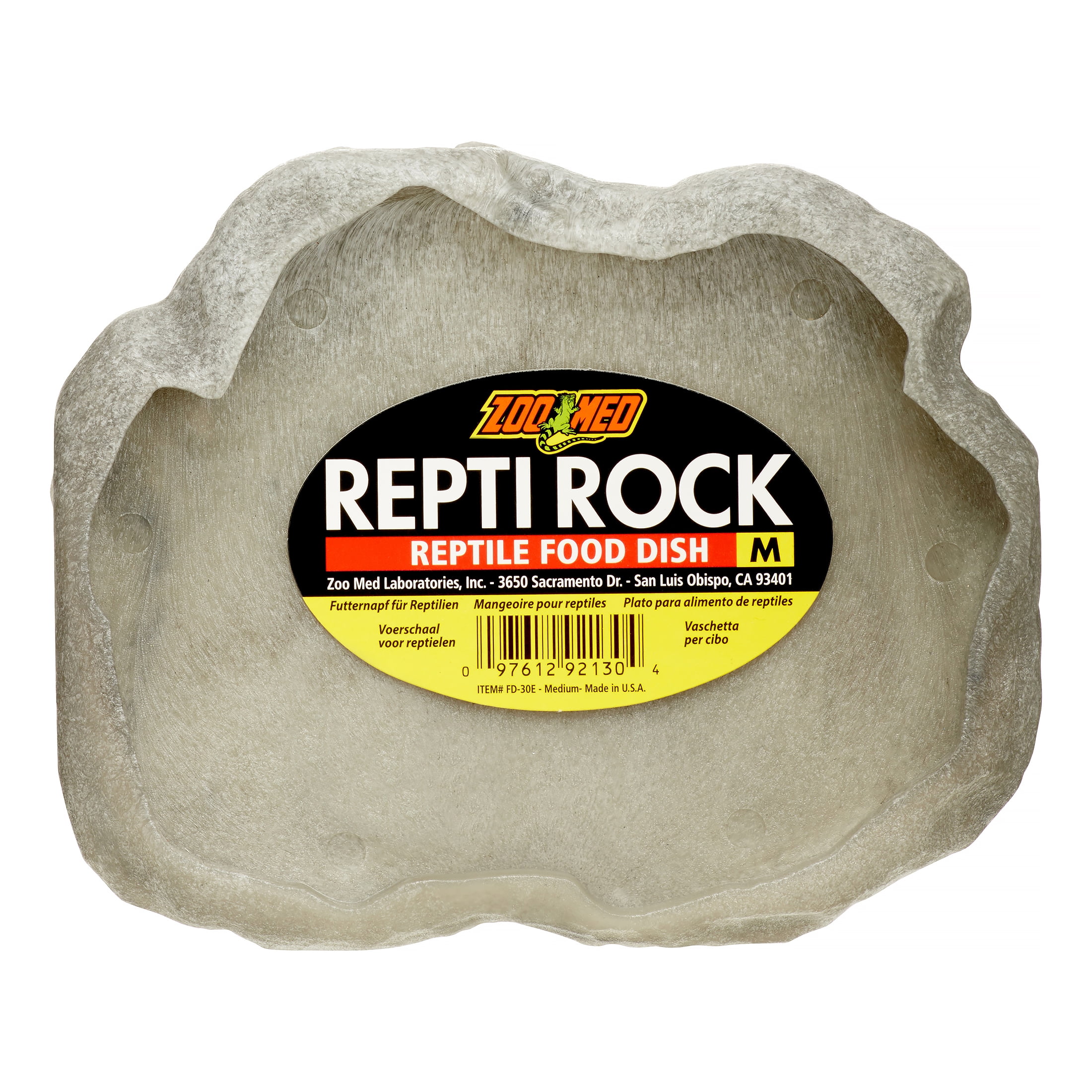 ZOO MED Repti Rock Animal Reptile Corner Water Dish XLg KB50 