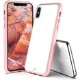 thumbnail image 1 of Étui pour iPhone X/TP, Étui Mate Translucide avec Bords Rouges Souples, Protection Antichoc et Anti-Chute Conçue pour iPhone X/TP, 1 of 8