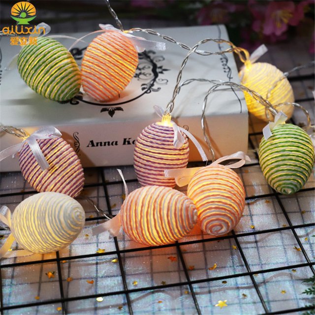 2023 LED Cadena De Luz Halloween Decoración De Pascua Huevo Linterna USB Caja De Batería