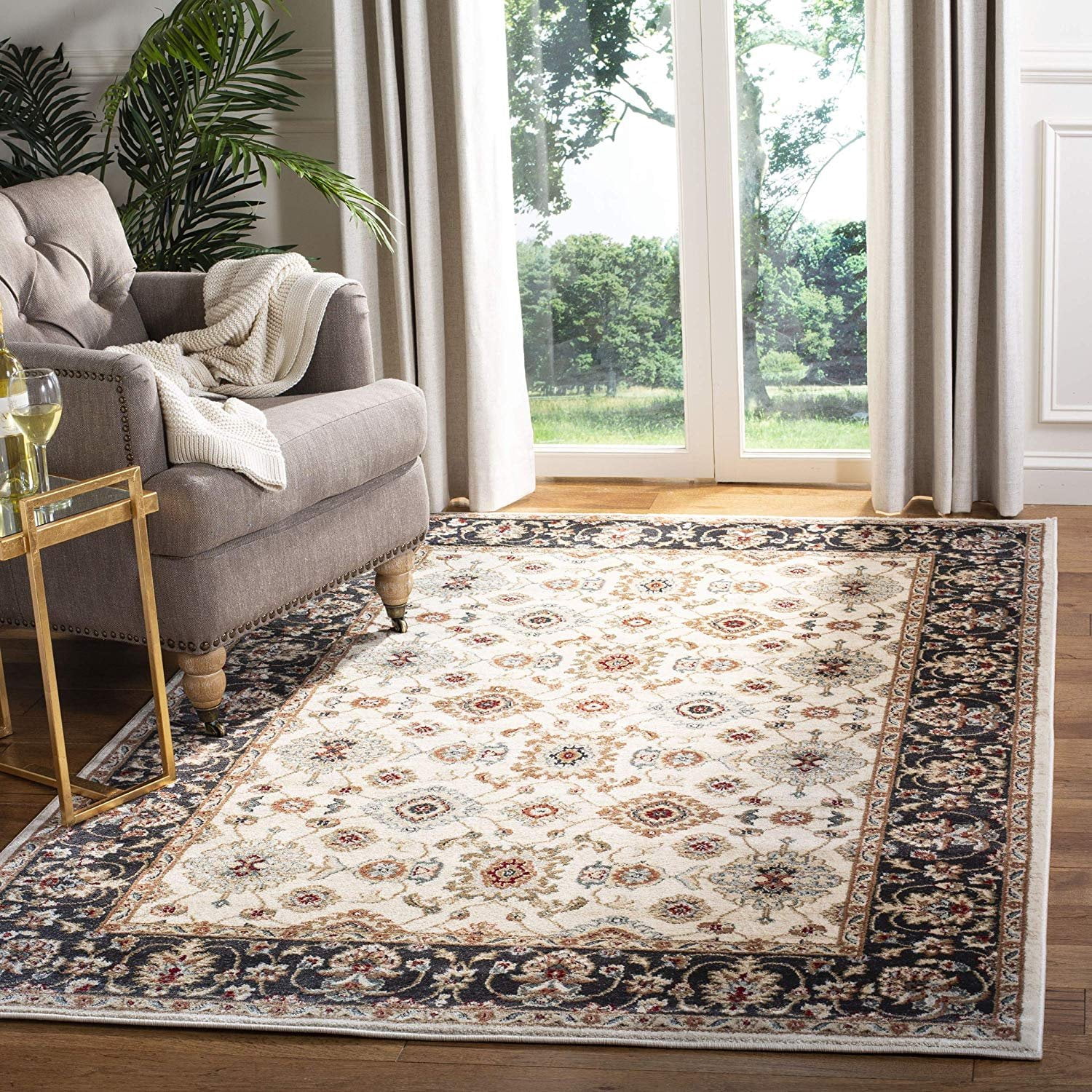 Safavieh Lyndhurst Collection Traditional Area Rug, 8' x 10', Cream