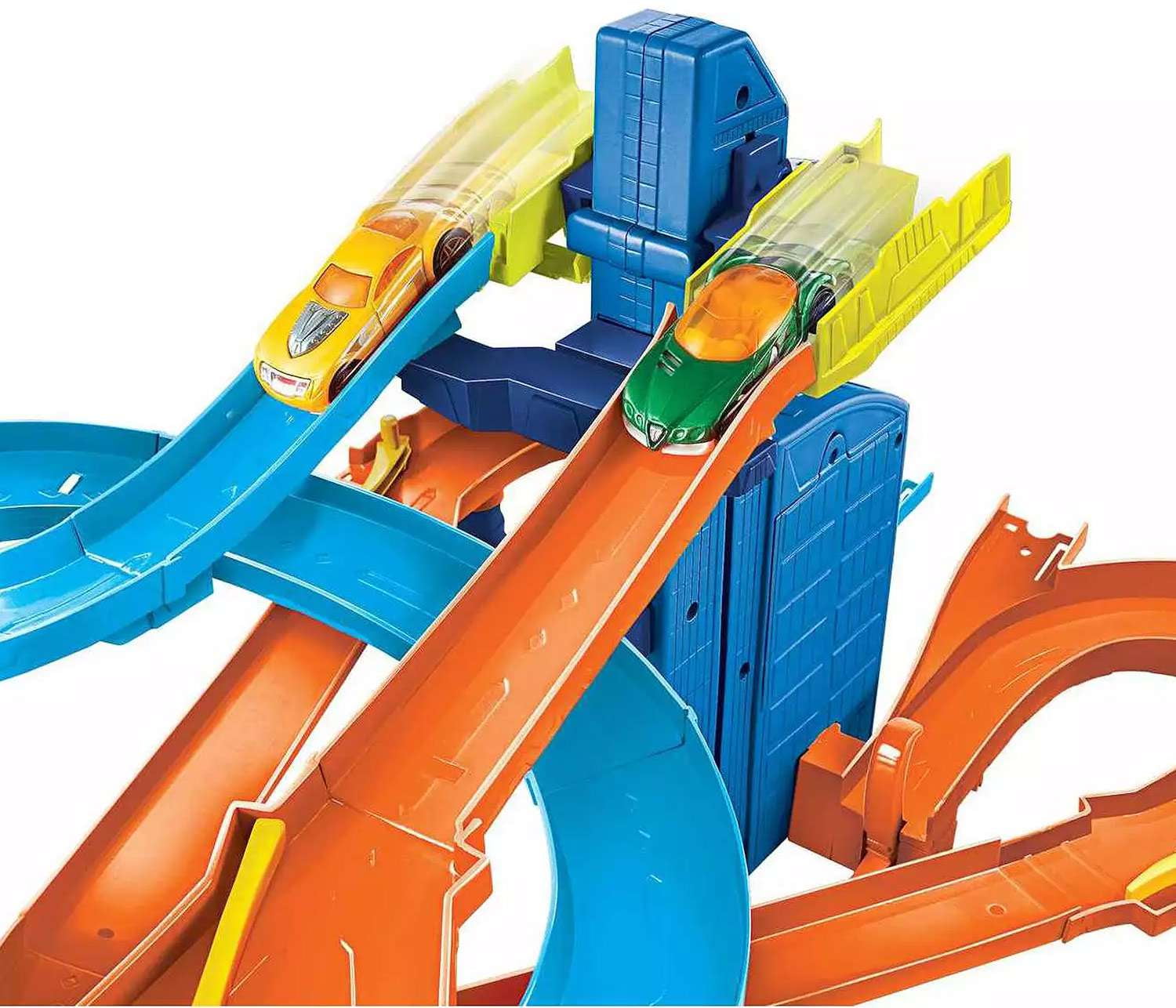 Hot Wheels City Auto Lift Expressway Track Set
