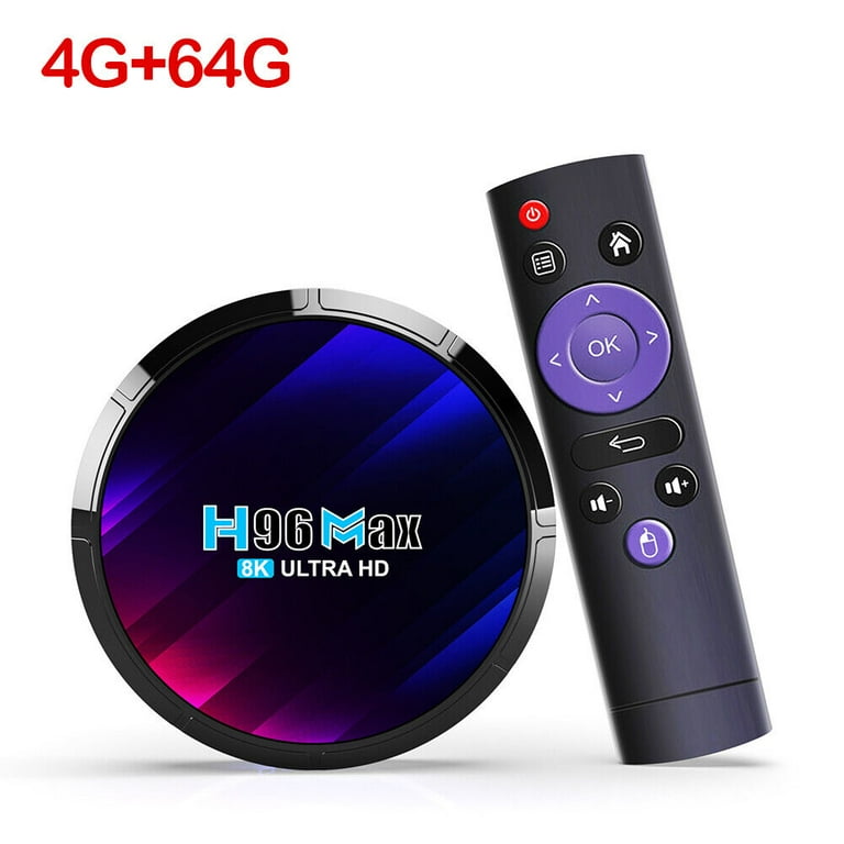 Seamless Media Experience - H96Max Android TV BOX (16-64GB) with 8K Ultra HD Support Seamless Media Experience - H96Max Android TV BOX (16-64GB) with 8K Ultra HD Support