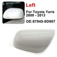 thumbnail image 1 of Left Passenger Side Door Wing Mirror Cover Cap Casing FOR YARIS 2008-2013, 1 of 6