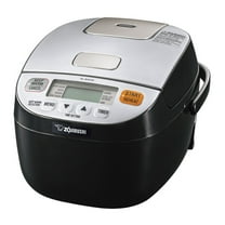 Zojirushi Micom Rice Cooker and Warmer (3-Cup/ Silver Black)