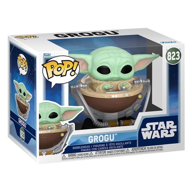 Figura Coleccionable Funko Pop Star Wars Mando & Grogu Grogu con nueva capsula