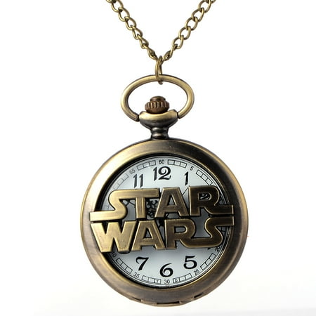 - Star Wars Copper Antique Pocket Watch Star Wars Anti-Tarnish Necklace Watch WP-SW-1